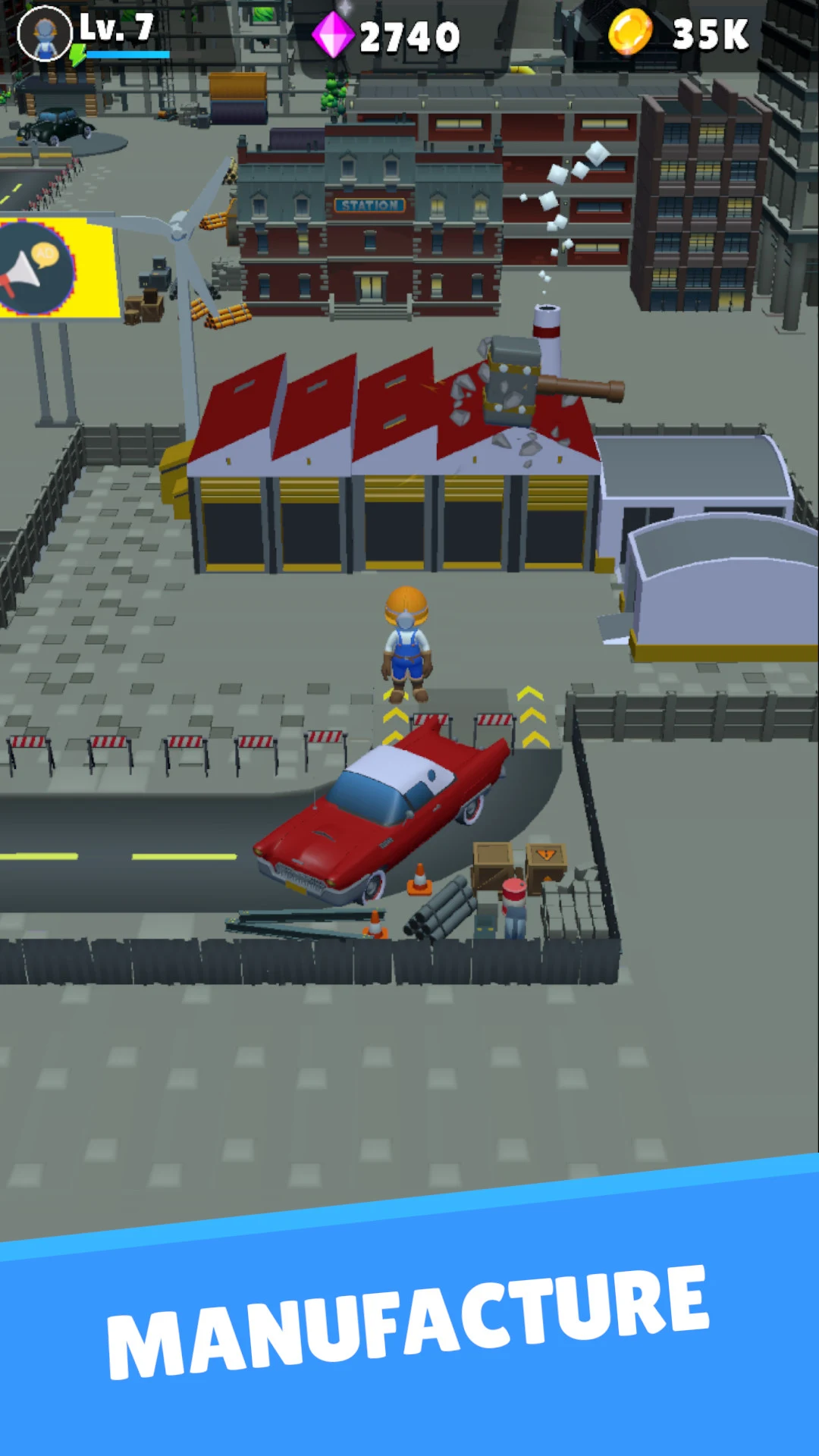 Car Factory: Build And Race screenshot